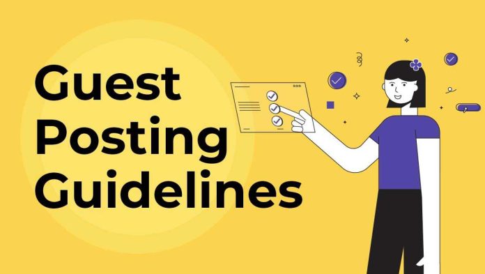 Guest post guidlines
